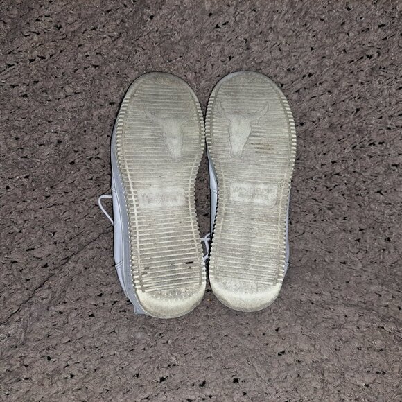 WINDSOR SMITH-Racerr-White Leather-Perforated Toe-Size 8-Excellent - Picture 8 of 8